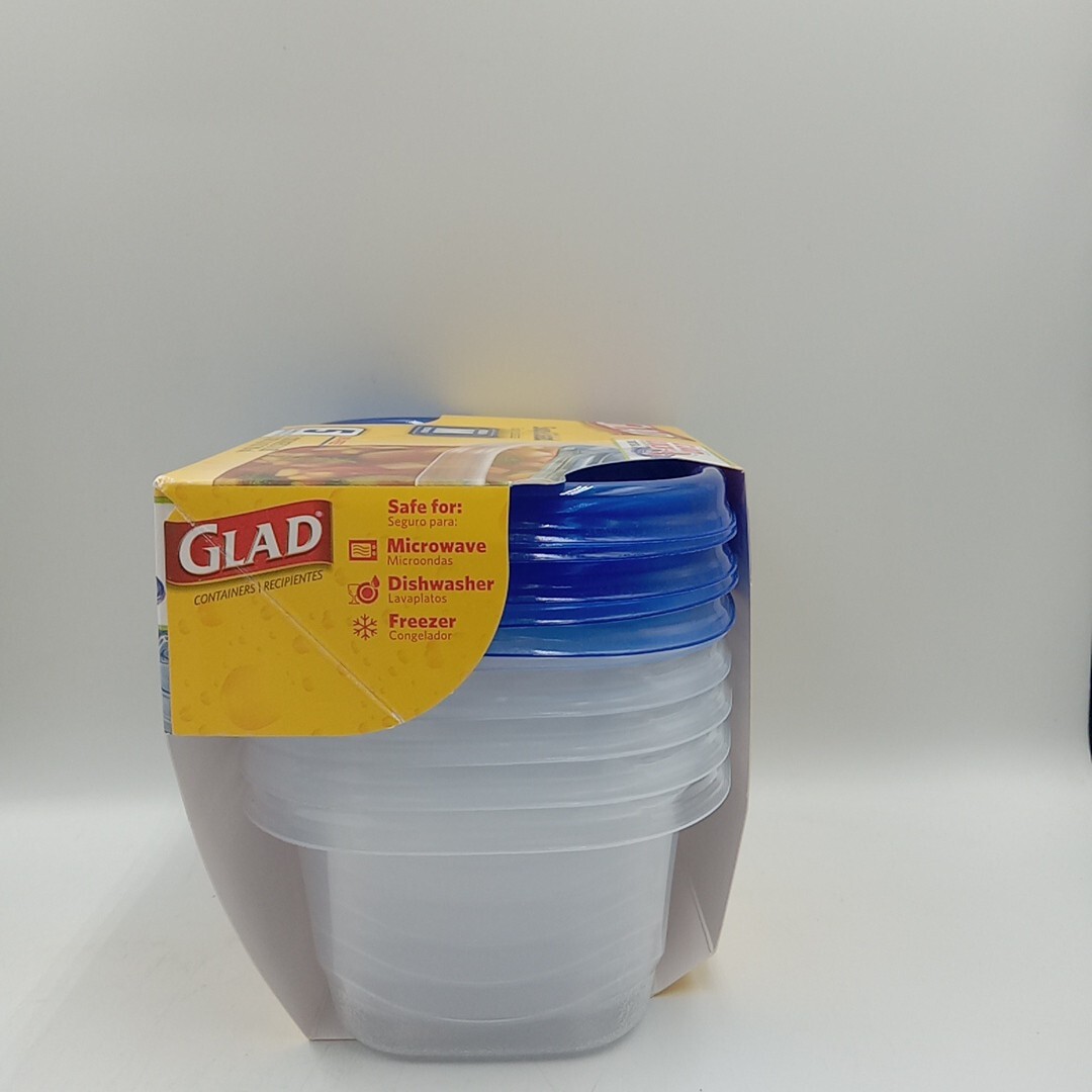 Gladware Soup & Salad Food Storage….. Containers for Everyday Use 5 Pack.. .CP