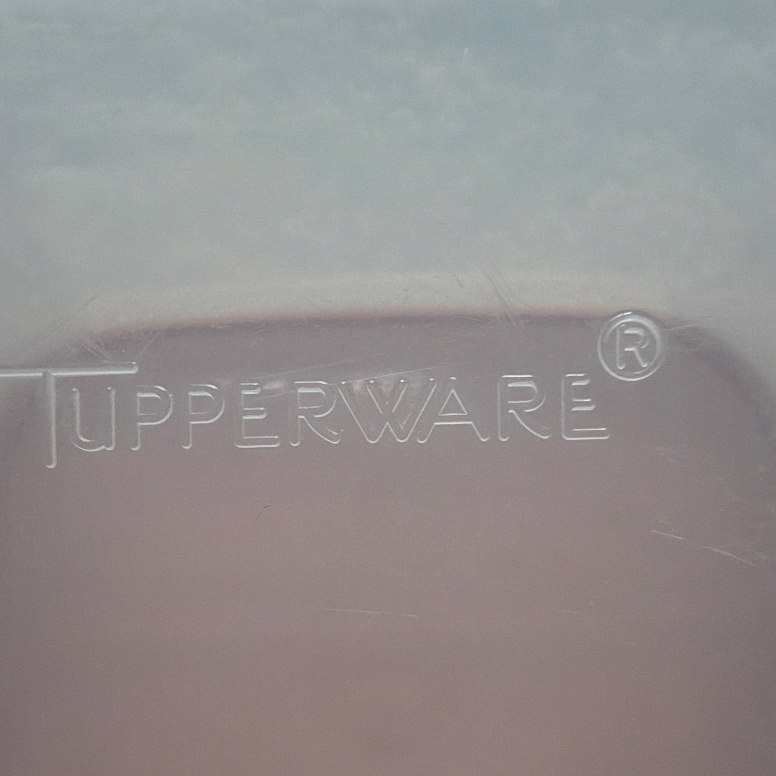 TUPPERWARE VINTAGE MODULAR MATES #1620 w RARE STRAWBERRY CREAM SEAL #1623