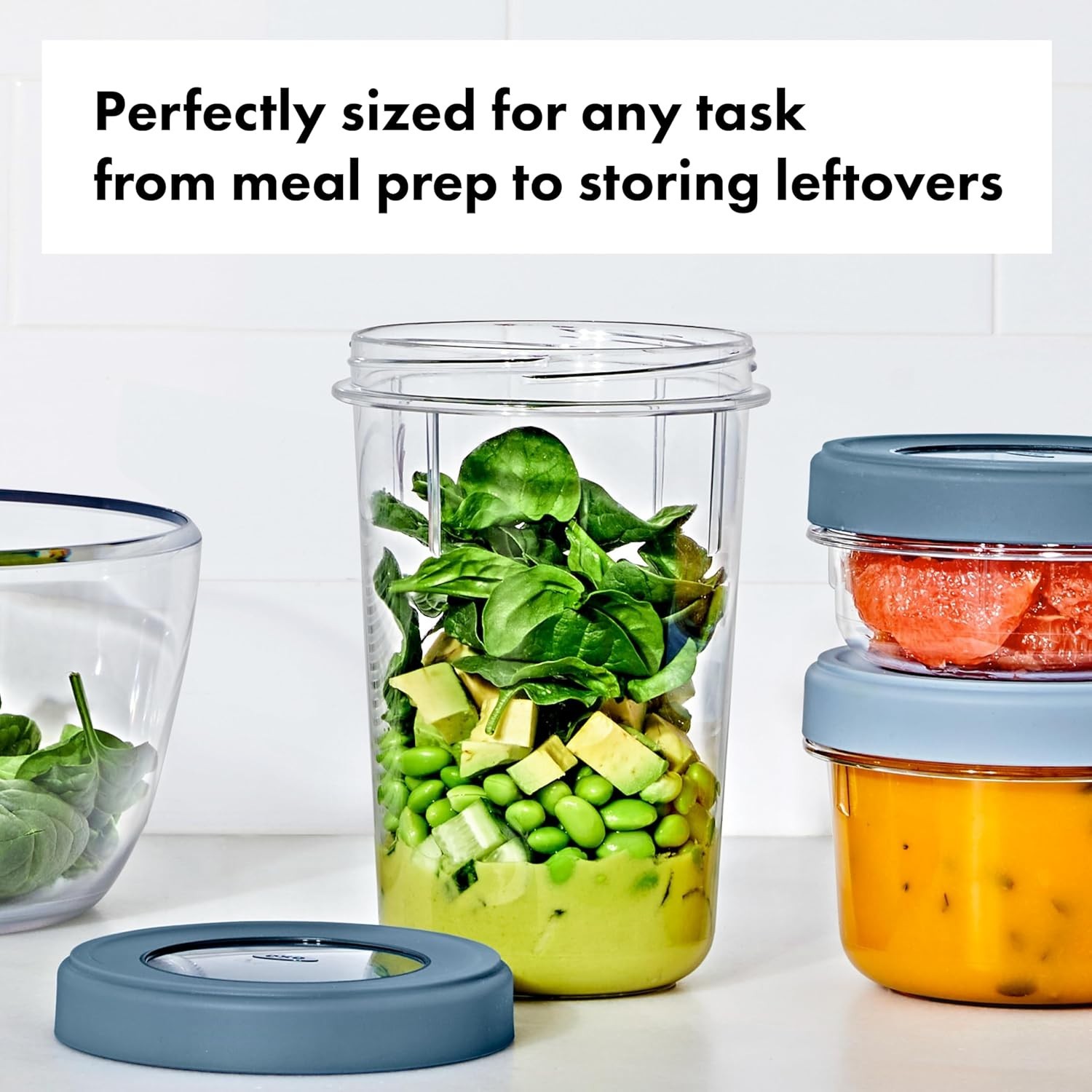 Good Grips Twist & Stack Containers 40oz 2 Pack Food Storage Containers
