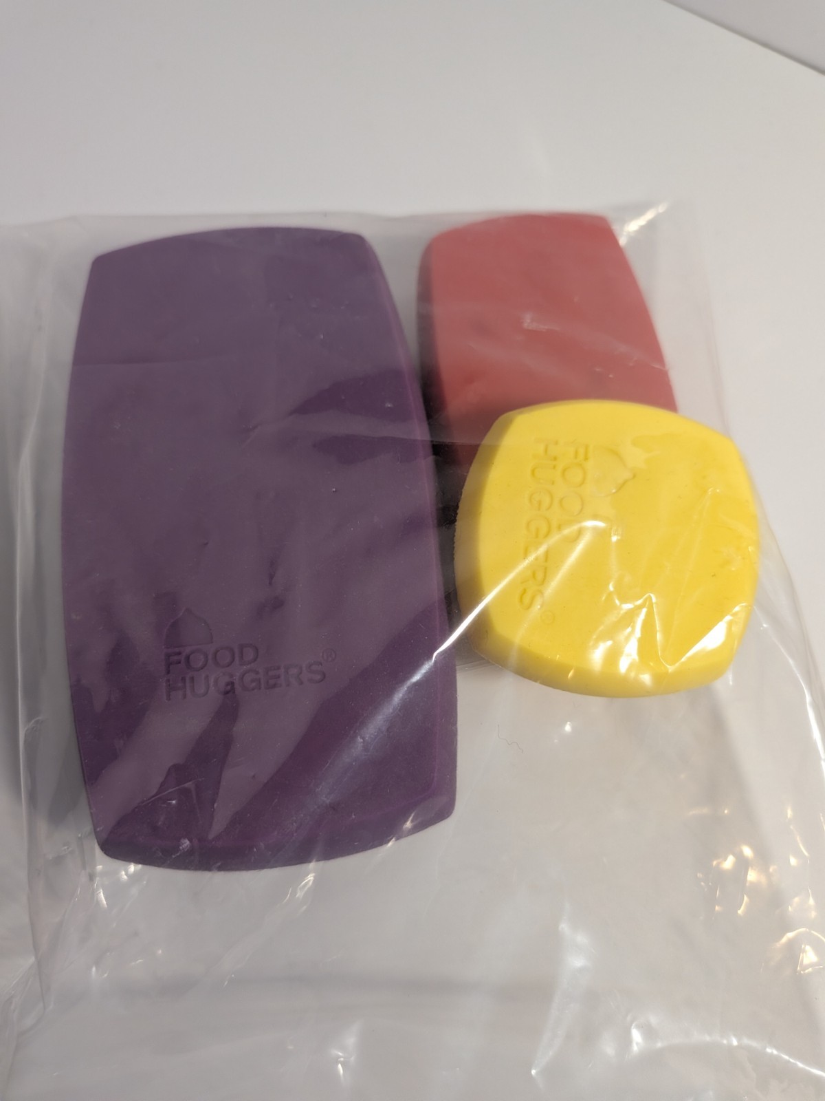 Food Hugger Butter And Cheese A Set Of 3 Silicone W/Out Box