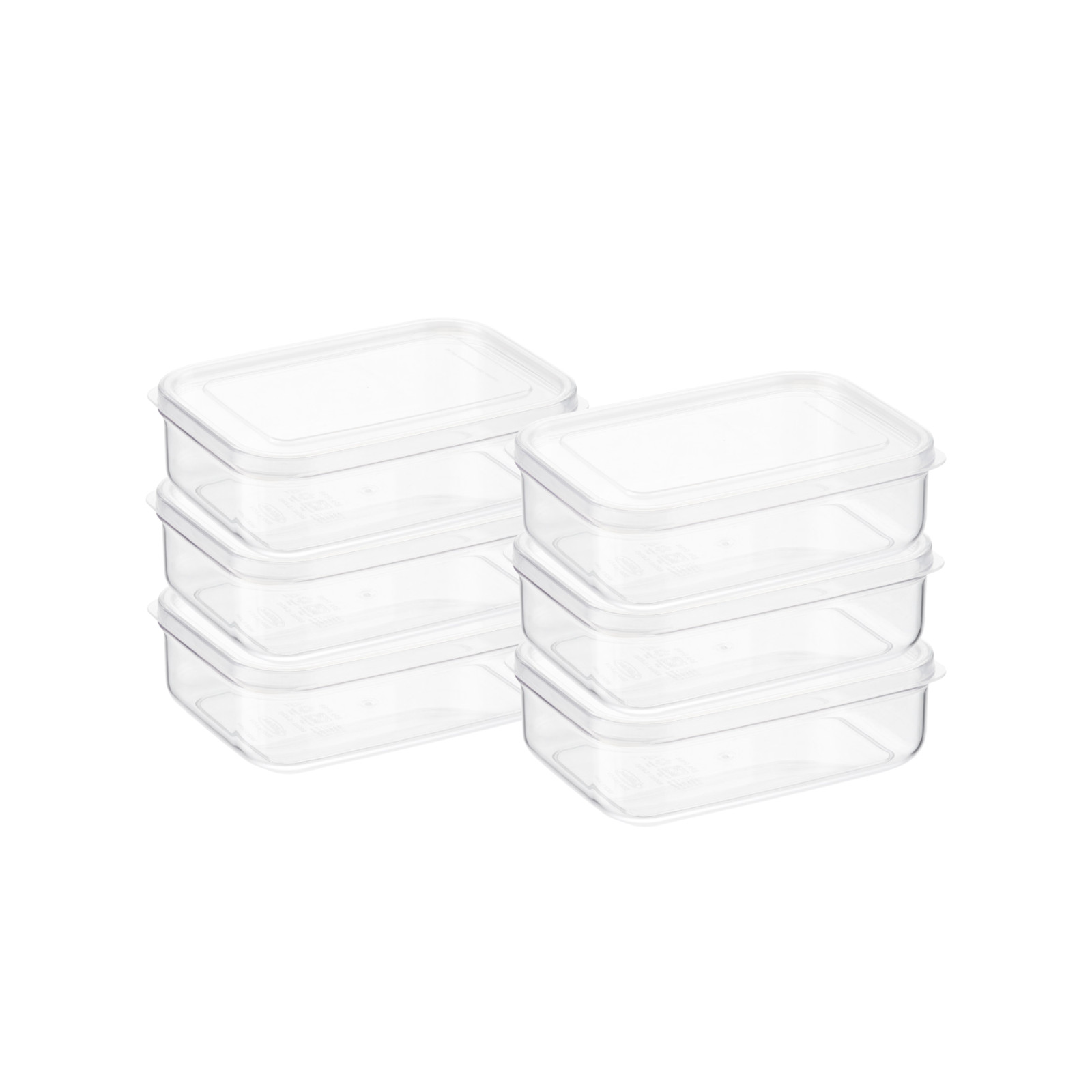 Lustroware Micro Clear Kitchen Pantry Food Storage Container Set with Lid