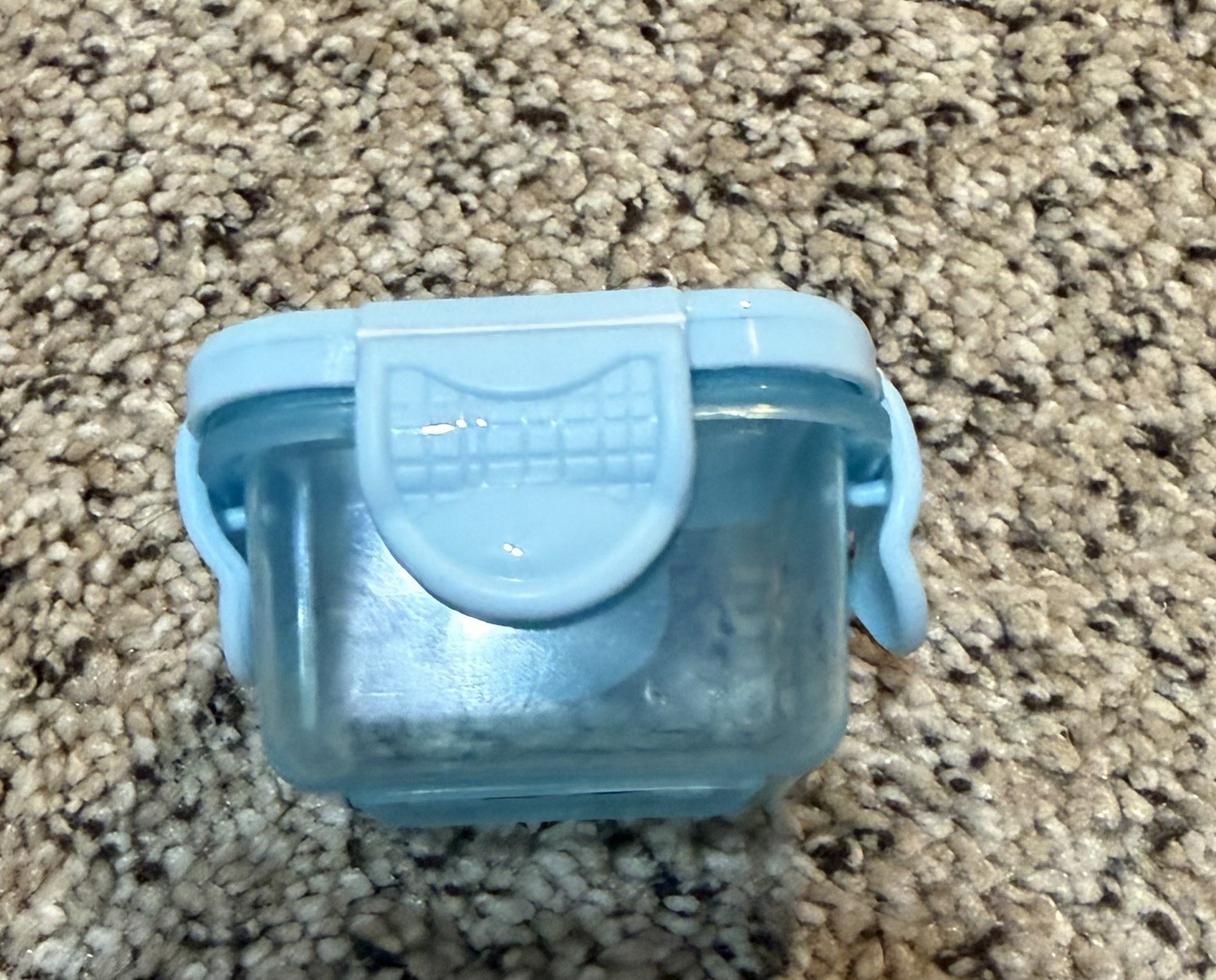 12 Pack 60 mlSquare Plastic Storage Containers, Multicolor Snap Lids Reusable