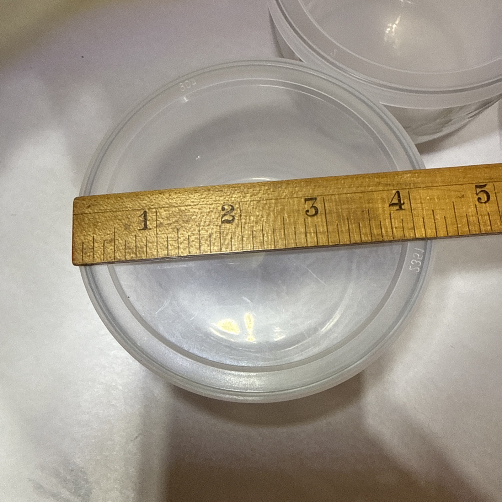 Princess House Heritage Small Bowl with Plastic Lid 177 Set Of 3