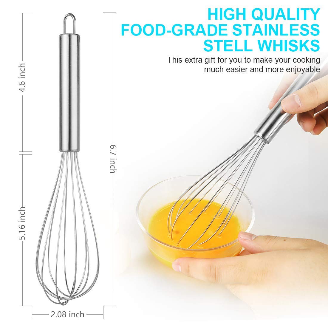 Uppetly Rice Airtight Dry Food Storage Containers, BPA Free Plastic Sealed Holde