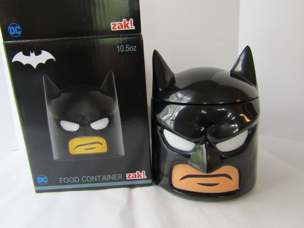 Loot Crate DC Comics Batman food container by Zak! 10.5 oz