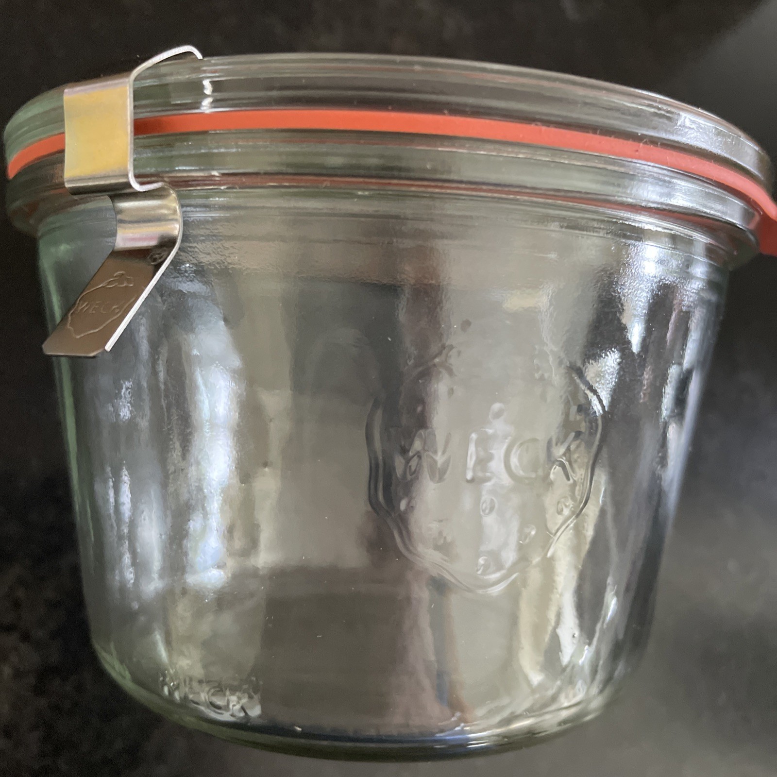 NIB! Set/6 WECK 12.5 oz Glass Canning Jars (type 741)