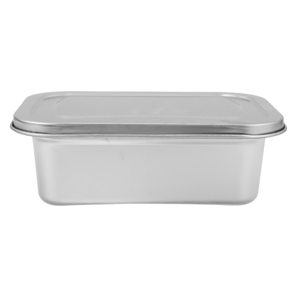 Reusable Stainless Steel Freezer Container 1.8L Ice Cream Storage Tub Silver