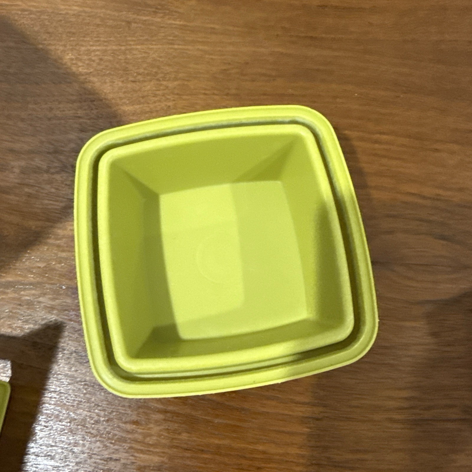 Vintage Tupperware Pick-A-Deli Pickle Keeper Avocado Green 3-Piece Set 1330