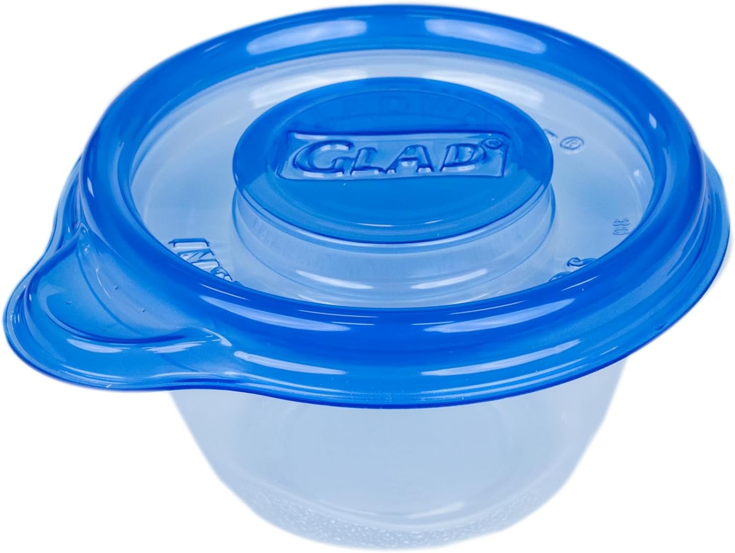 Mini Round Food Storage Container W/ Lid Small BPA Free Reusable