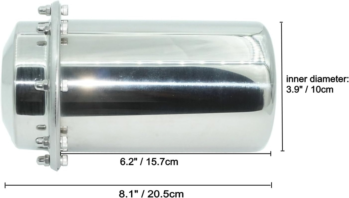 Stainless Steel Time Capsule Anti-Corrosion Waterproof Storage Container for Kee