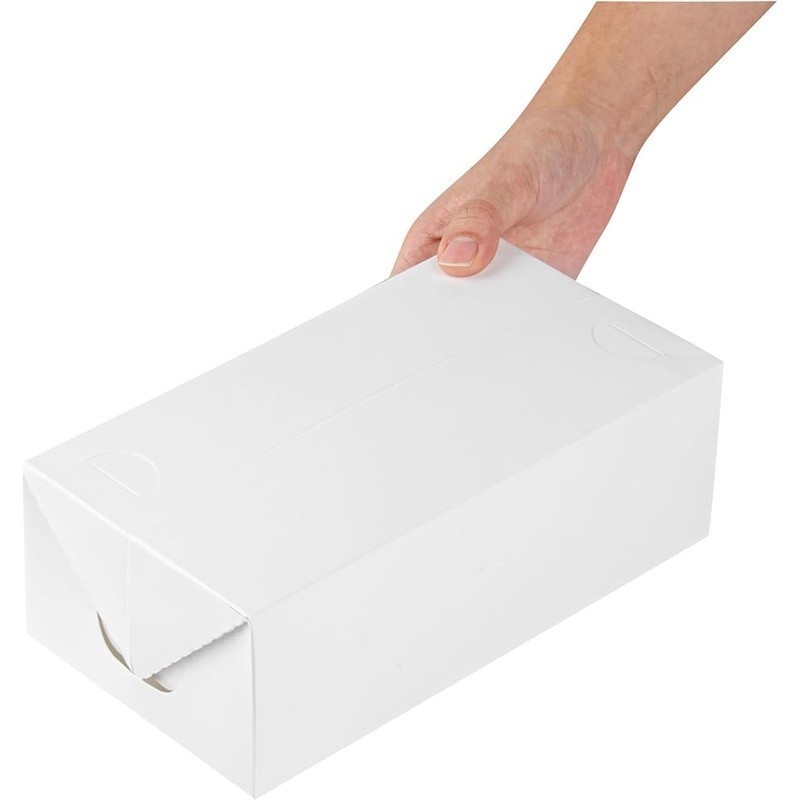 Fast Top Paper Takeout Container 71oz Leak Proof Durable Food Box Meals New