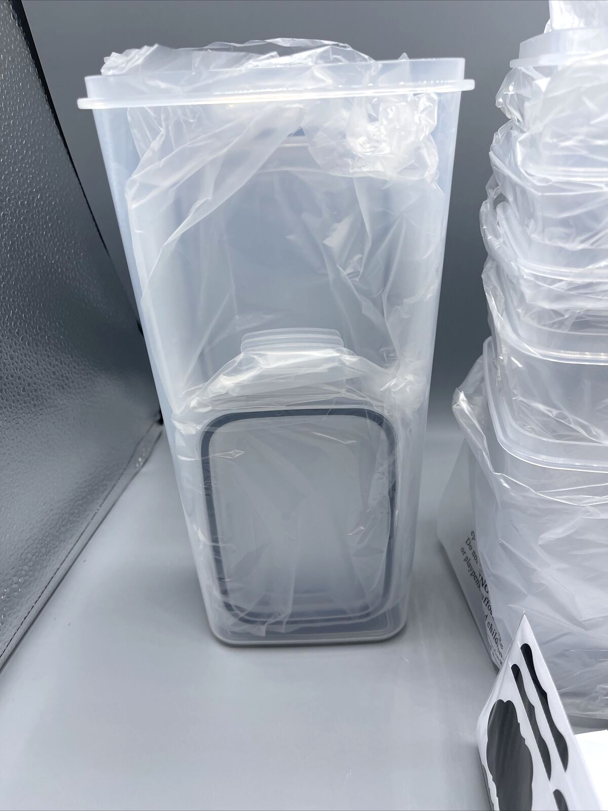 Airtight Food Storage Containers Set with Lids, 15pcs BPA Free Plastic