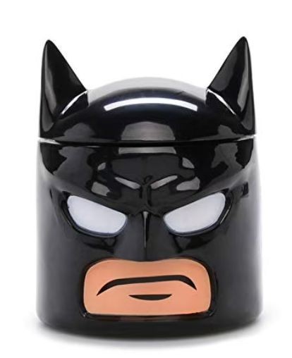 Zak Designs Batman Head Food Container 10.5 oz Loot Crate Exclusive DC Comics