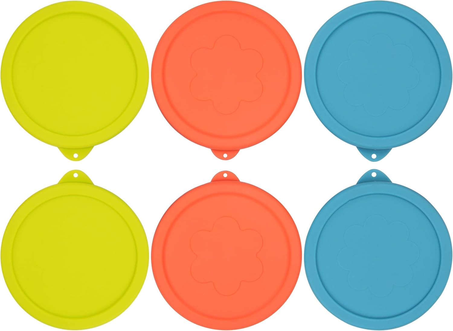 2 Cup Silicone Replacement Lids Storage Cover for Pyrex 7200-PC and Anchor Hocki