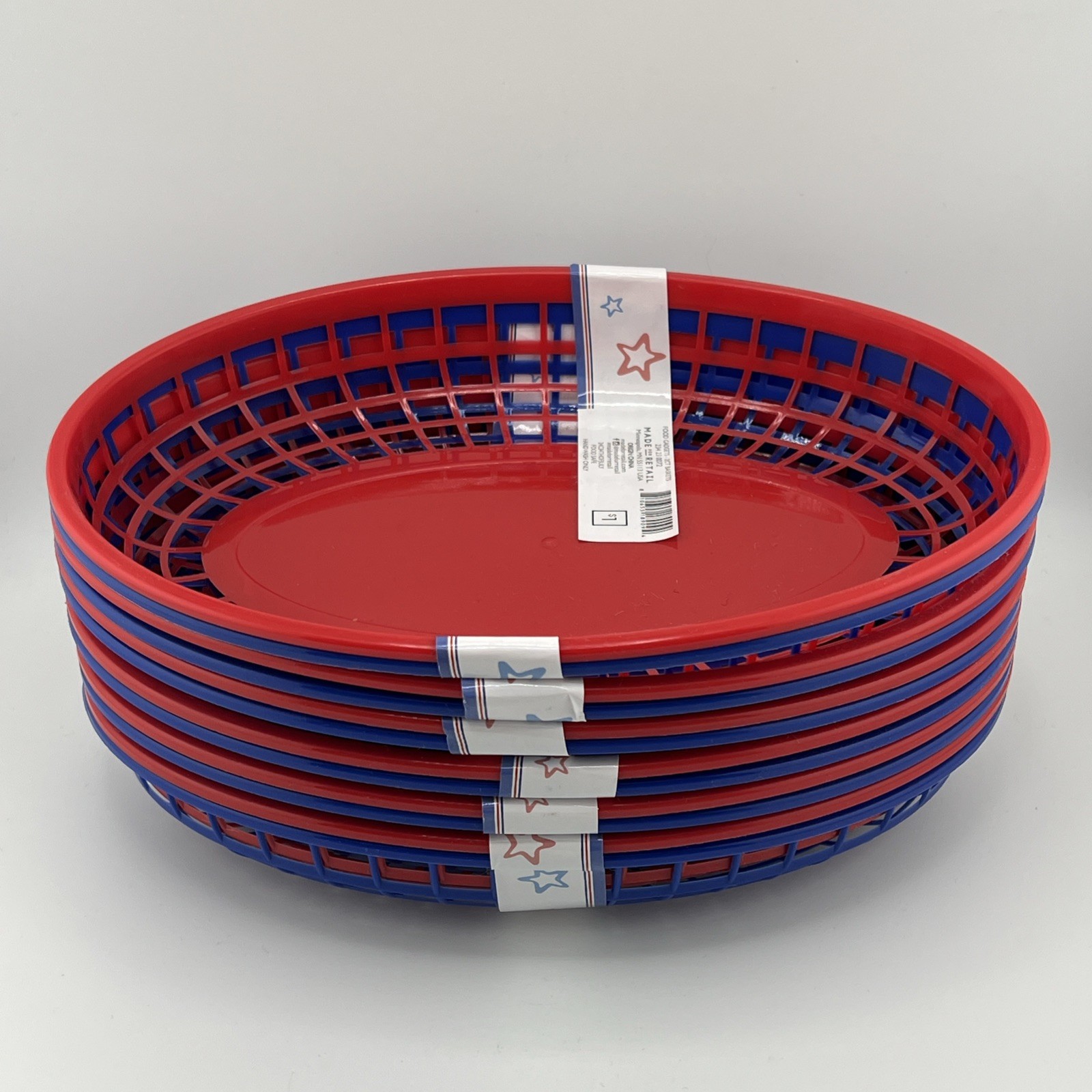Lot of 12 (six packs of two) Food Baskets