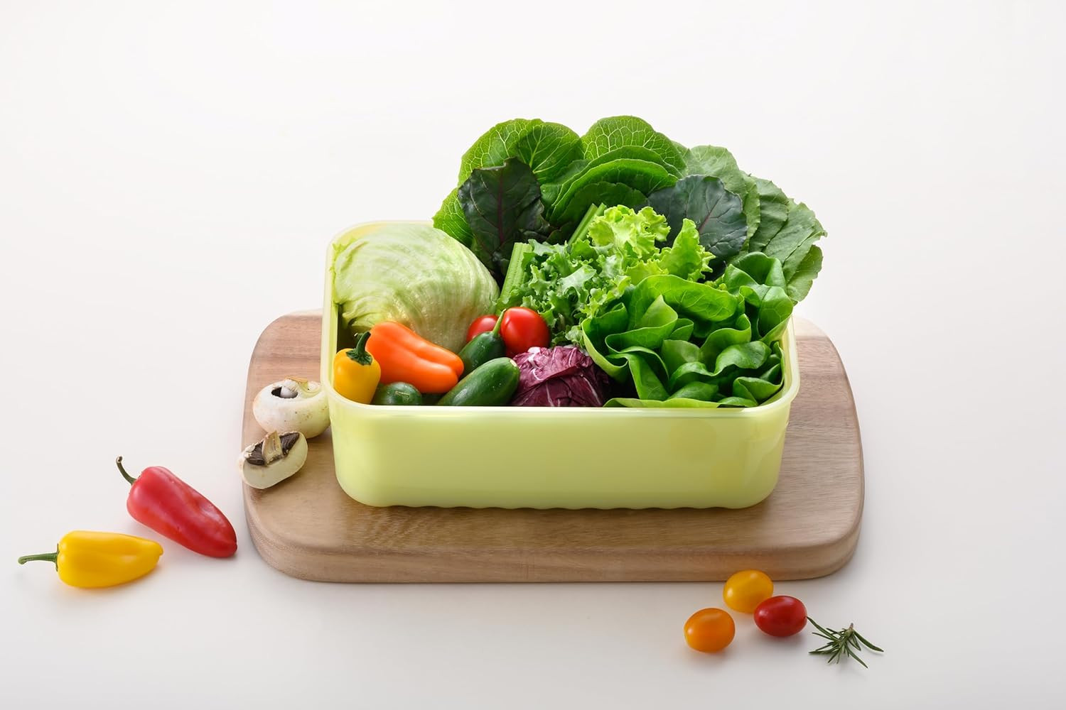 Fresh-Block Plastic Food Storage Container | Produce Storage Containers for Frid