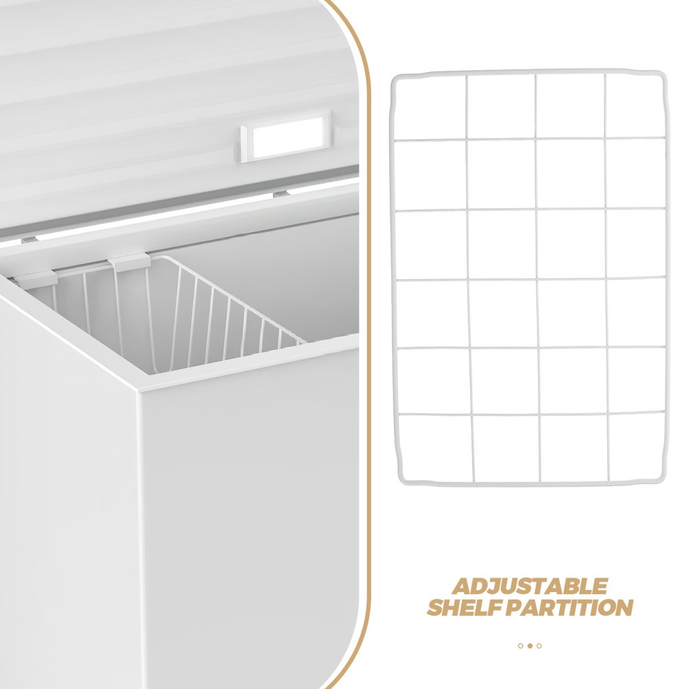 Adjustable Freezer Dividers Fridge Storage Partition Refrigerator Baskets
