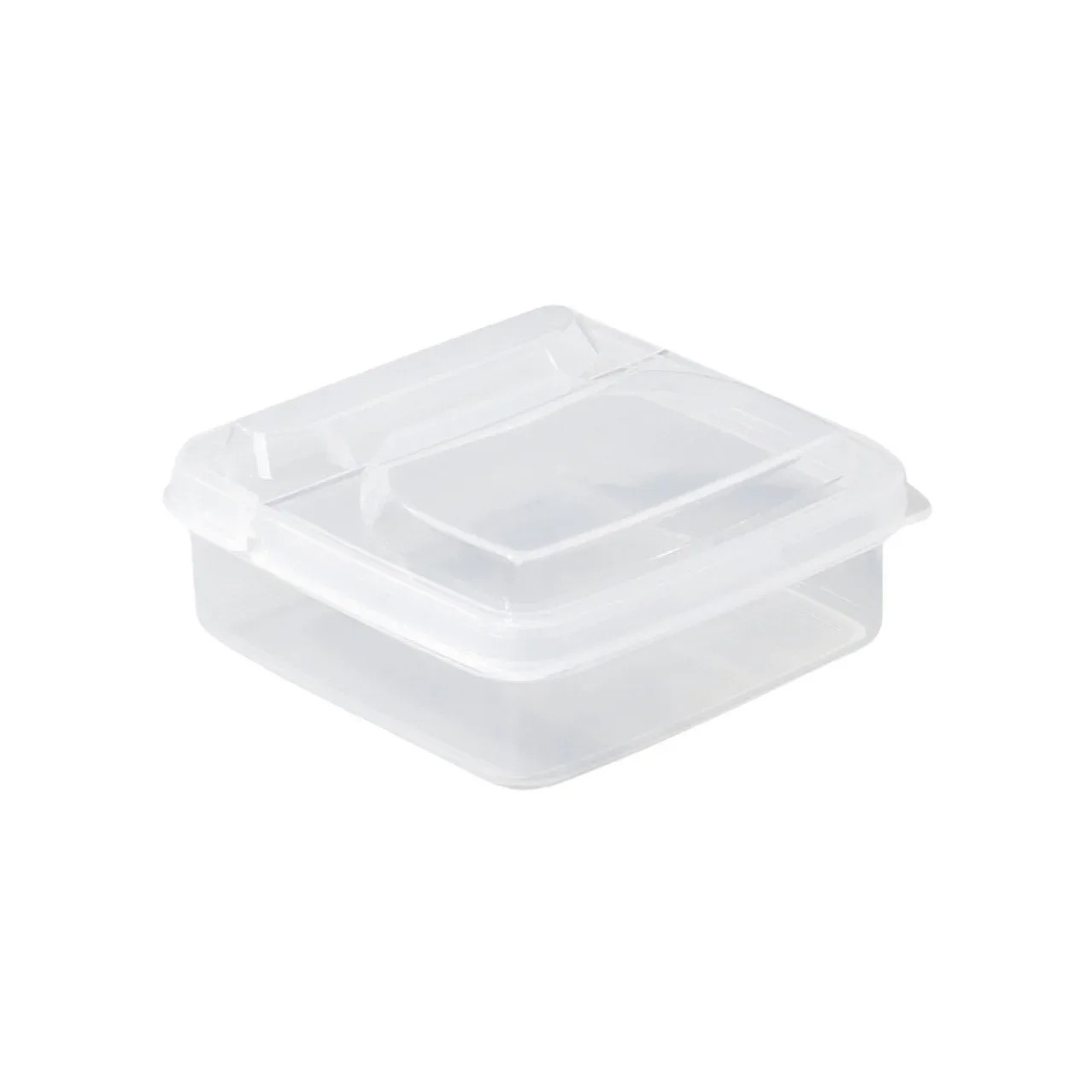 1PC Sliced Cheese Container for Fridge, Clear Plastic Butter Block Cheese Slice