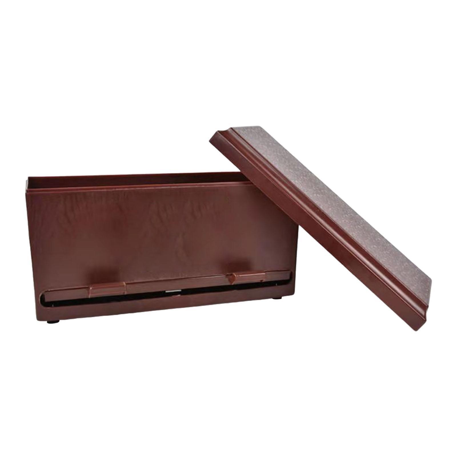 Straw Dispenser Storage Box Tabletop Easy to Use Drinking Straw Box Practical
