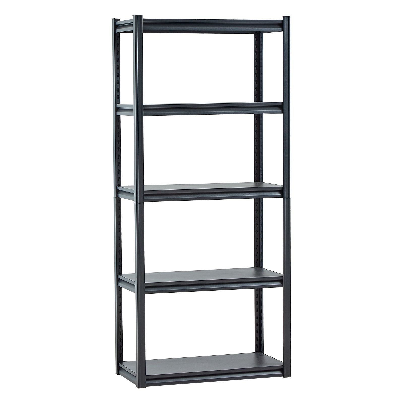 5 – Tier Heavy Duty Shelving, 2000 lbs Capacity, 16x32x72 Inch Adjustable Metal