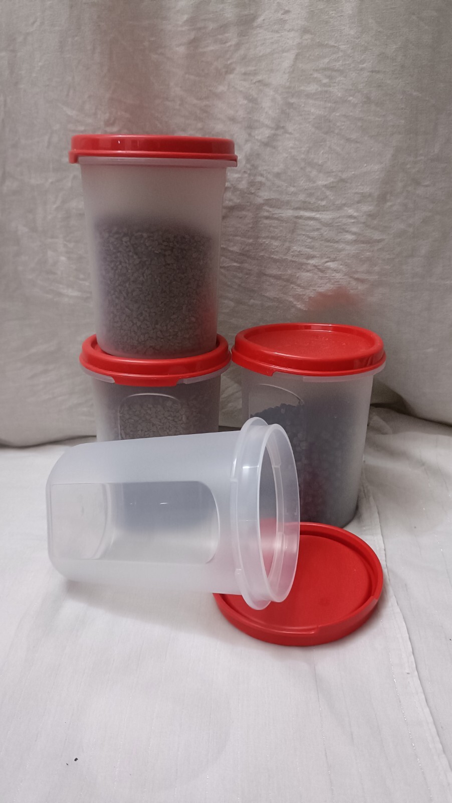 Tupperware MM Round 2 Set Of 10 Best For Dry Storage