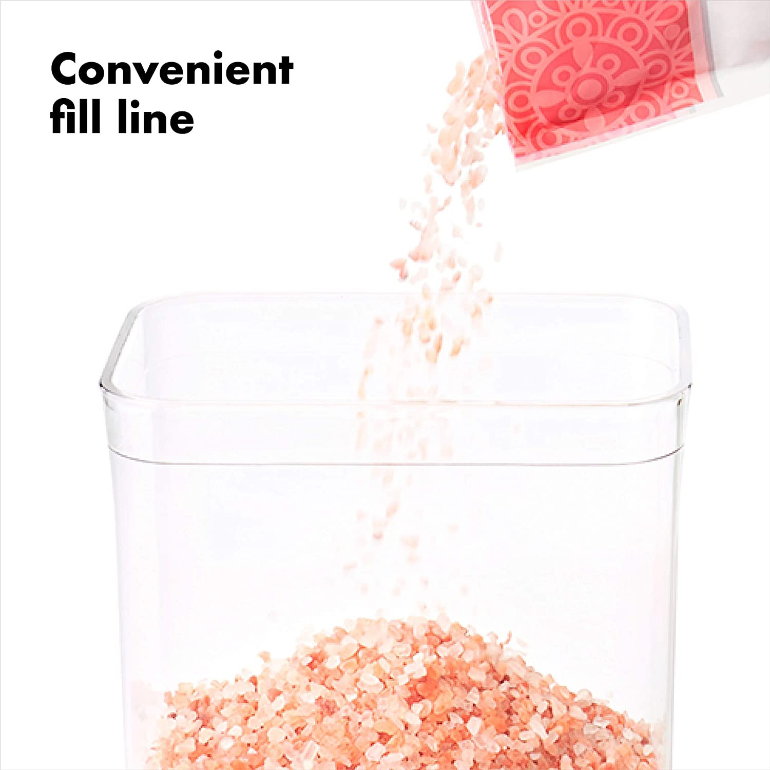 OXO Good Grips POP Container – Airtight Food Storage – Small Square Tall 2.3 Qt