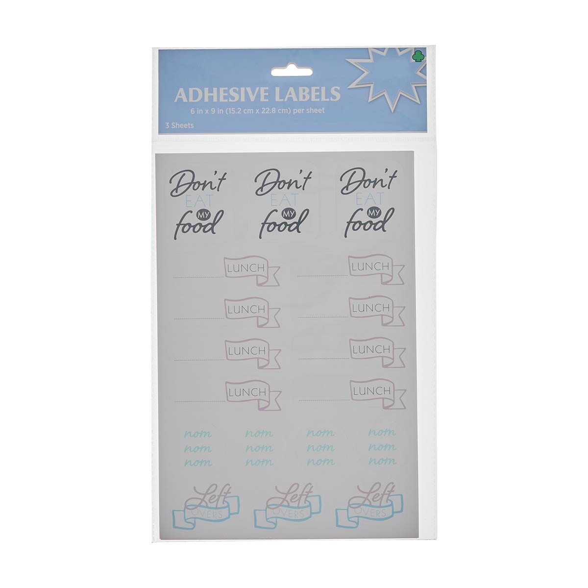NEW Kitchen Pantry Labels Food Storage Containers DONT EAT MY FOOD stickers