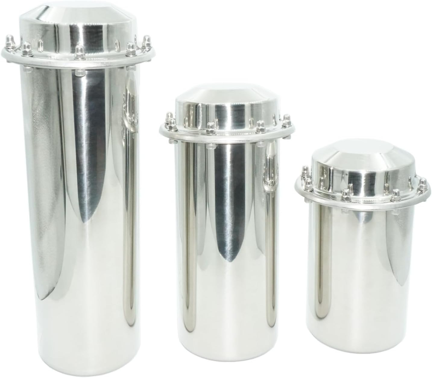 Stainless Steel Time Capsule Anti-Corrosion Waterproof Storage Container for Kee