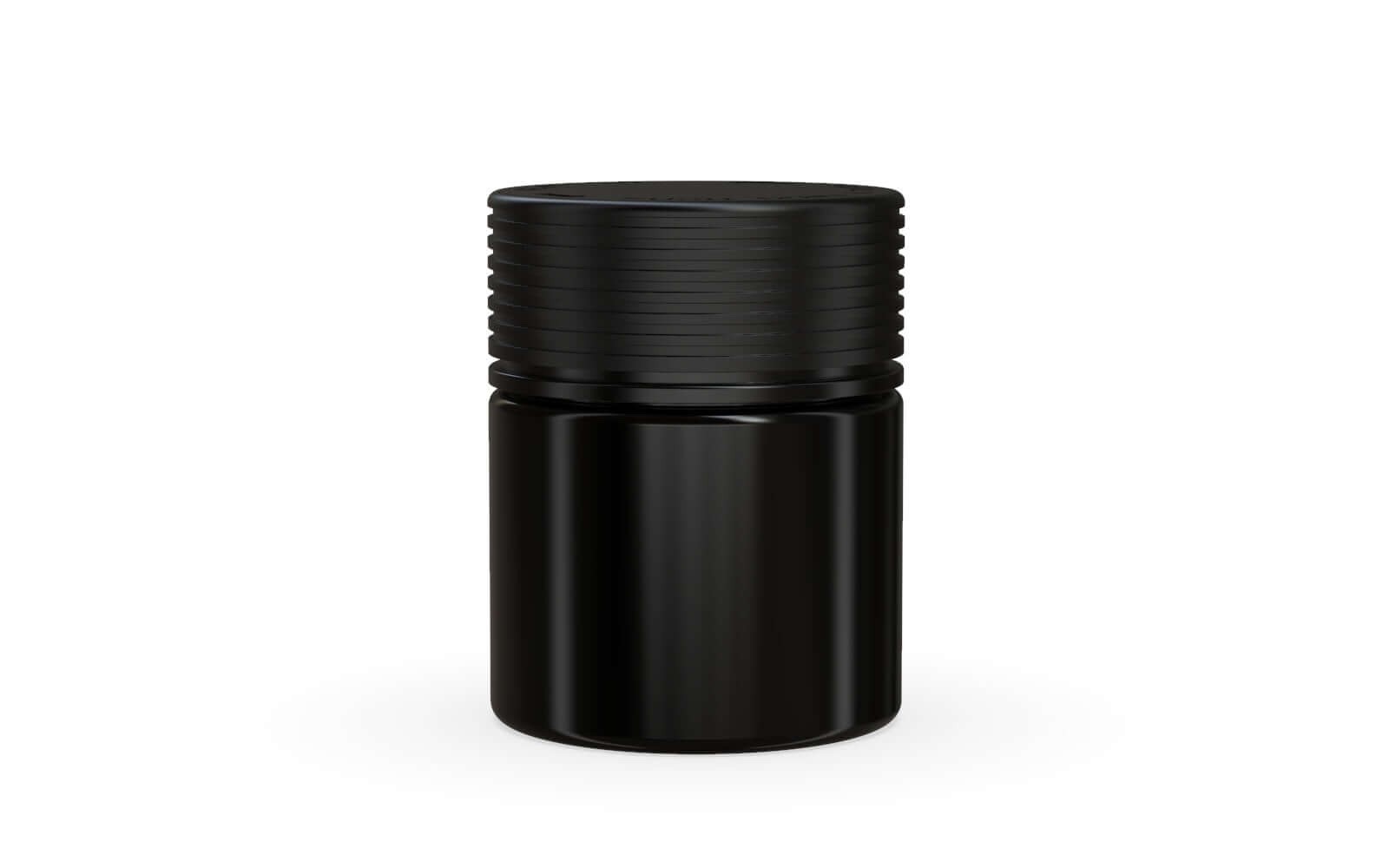 CHUBBY GORILLA AUTHENTIC SPIRAL CR CONTAINER 3OZ (400pack) BLACK/BLACK