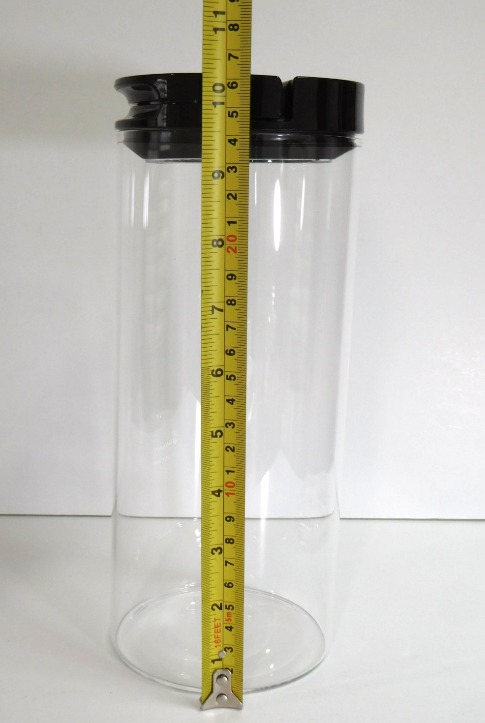 “GLASS” OXO GOOD GRIPS ~ size # ~ FLIPLOCK CANISTER storage jar container (#5)