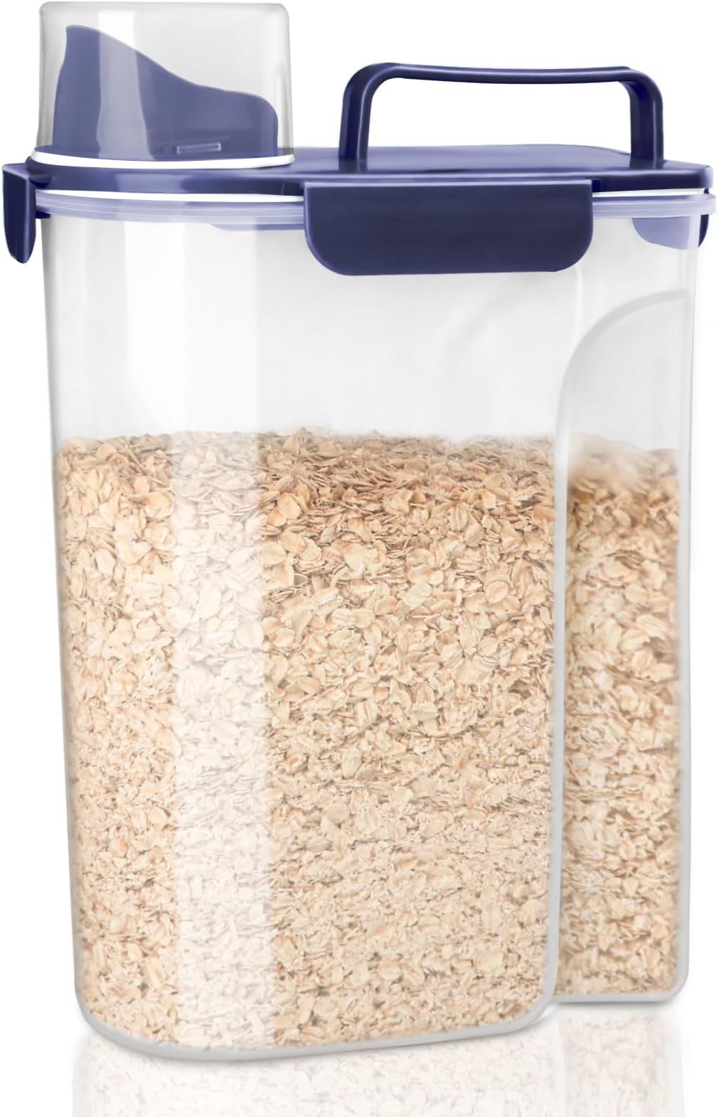 Komzon Rice Container, Airtight Rice Storage Container 10lb, Cereal Container…