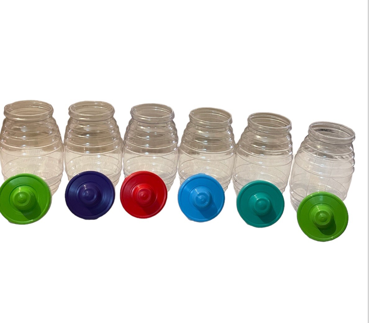 6 Mexican Vitroleros Plastic 16 Oz. (Party candy Cups)