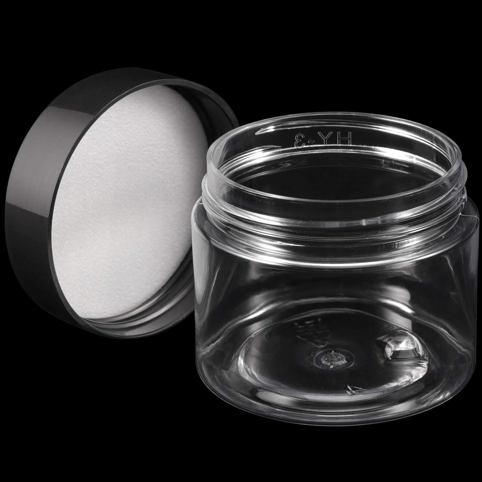68 Pcs 2 Oz Plastic Jars With Lids Bpafree Food Grade Plastic Container Jars Wid