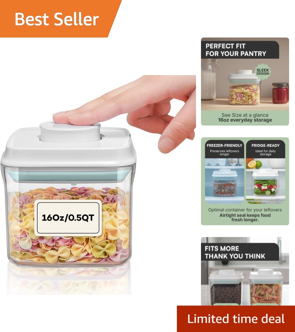 Bop Top Airtight Food Storage Containers with Lid 2 Cups / 16 oz | Kitchen Ca…