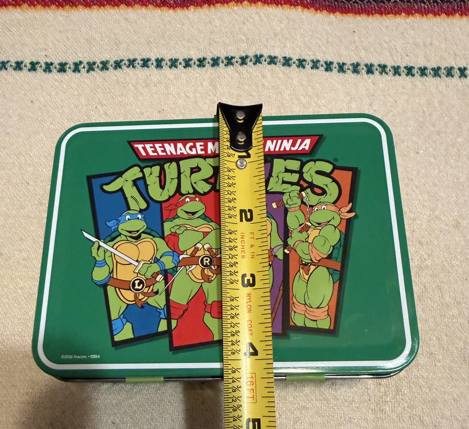 Teenage Mutant Ninja Turtles Lunch Box & 1 Meal Prep Containers Bundle NEW