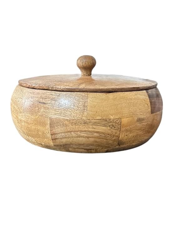 Wooden Chapati Box for Kitchen Chapati box Hot Case for Roti, Paratha