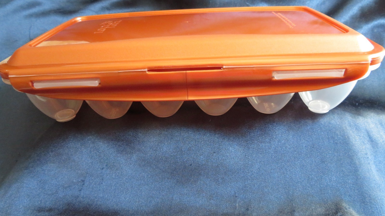 Lock and Lock Copper Color Lid 18ct Egg Holder Container Excellent Condition