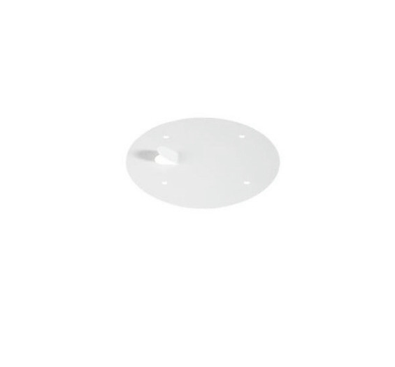 Solo 5VT19S-N1125 Bucket Tab Lid 7.2 Diameter, White, Coated Paper
