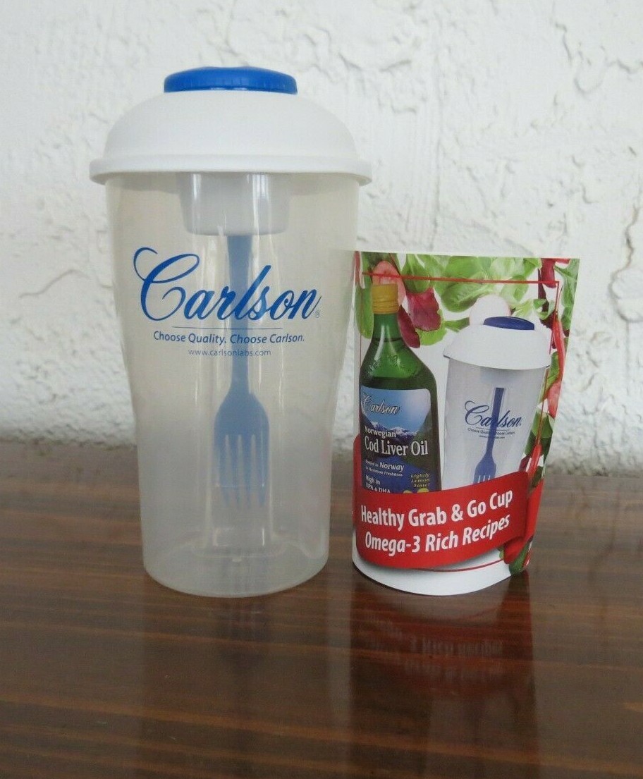 Carlson Healthy Food Grab & Go Cup Set 27 oz (800 m) NEW