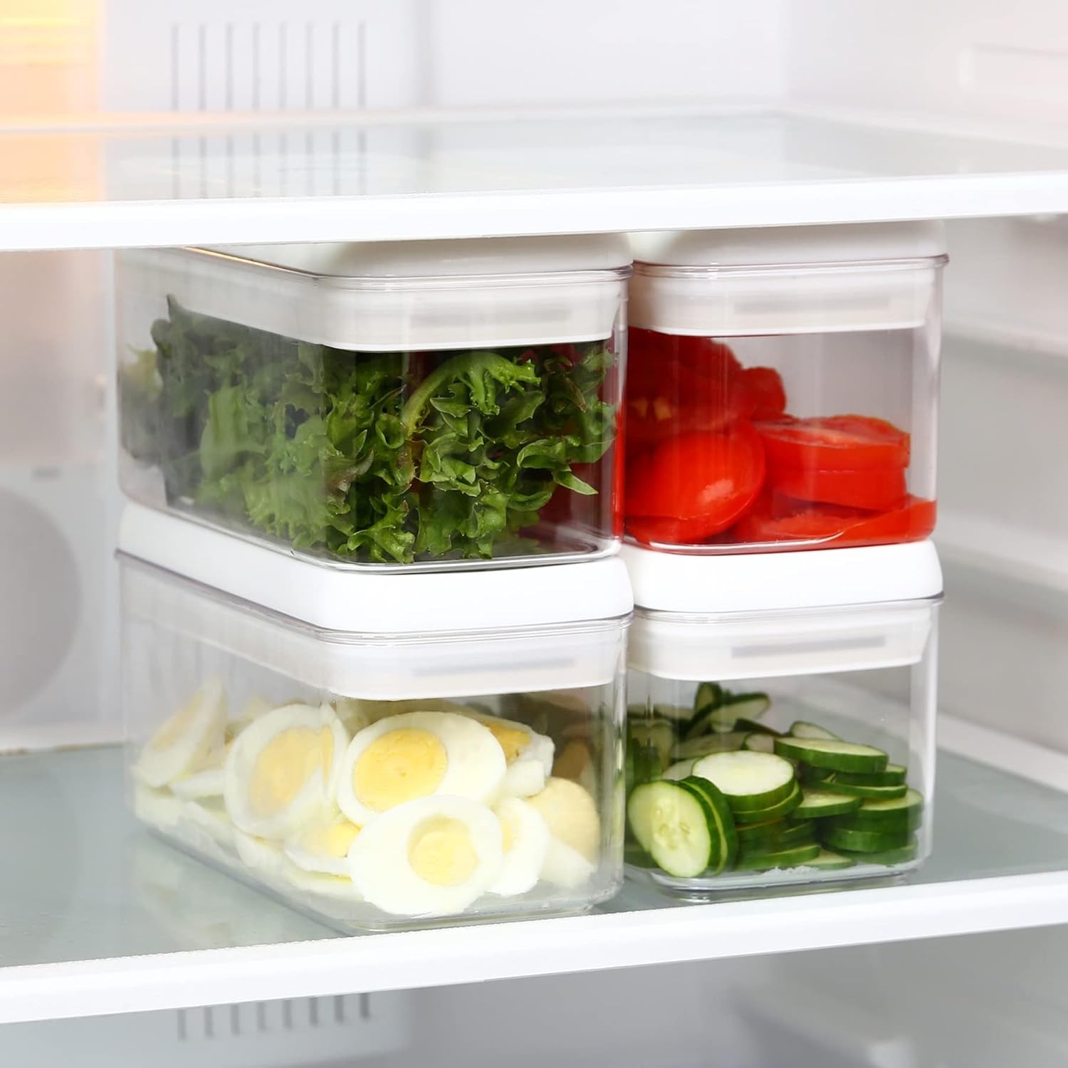 Flip Tite Food Storage Container W/ Lid RECTANGLE Airtight Ring Flip Lock Top