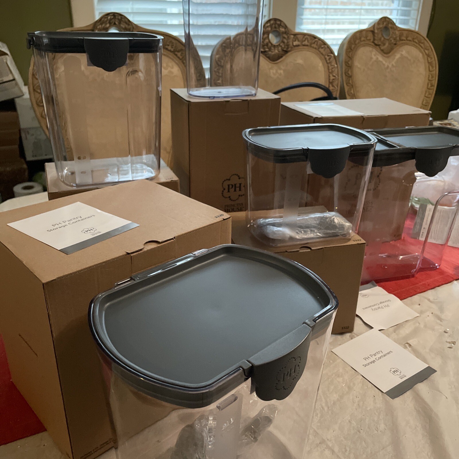 Princess house PANTRY Storage Container Set 40112