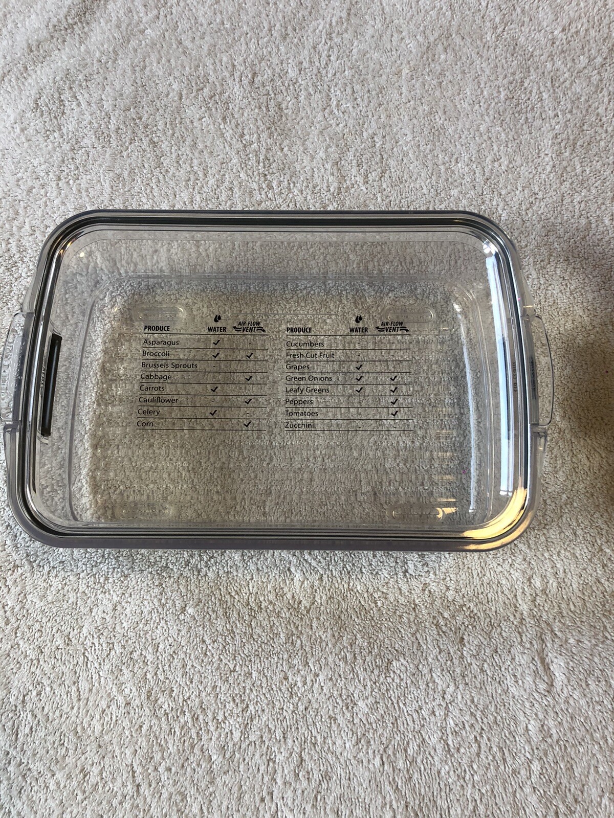 Prepworks by Progressive Produce ProKeeper, 3-Quart, Stay-Fresh Vent System