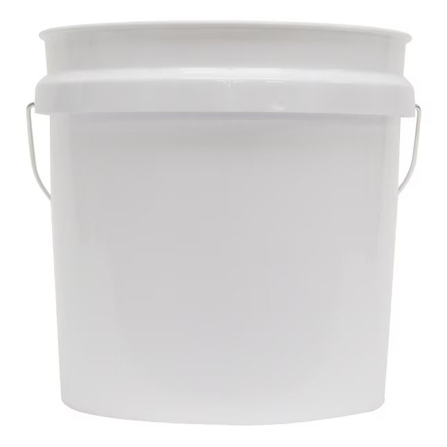 👉 2 Gallon BPA Free Food Grade Plastic Bucket White – Lid Not Included