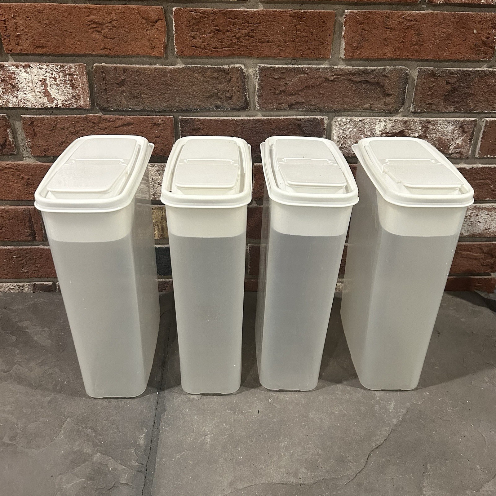 Buddeez food dispenser Set of 4 Airtight Cereal Grains Storage