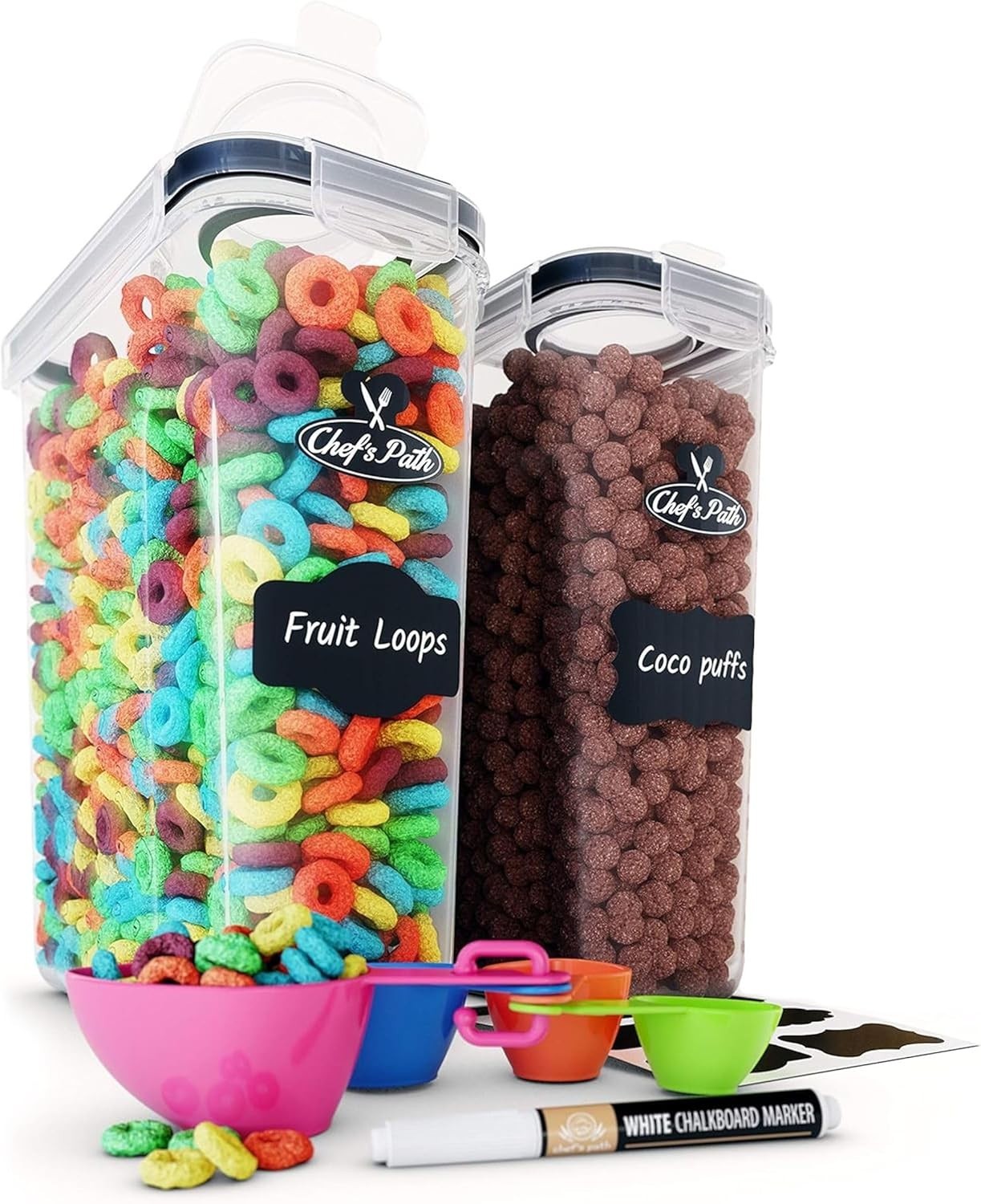 Complete Kitchen Organization Set: 2 Airtight Containers, 6.3L Each – BPA Free