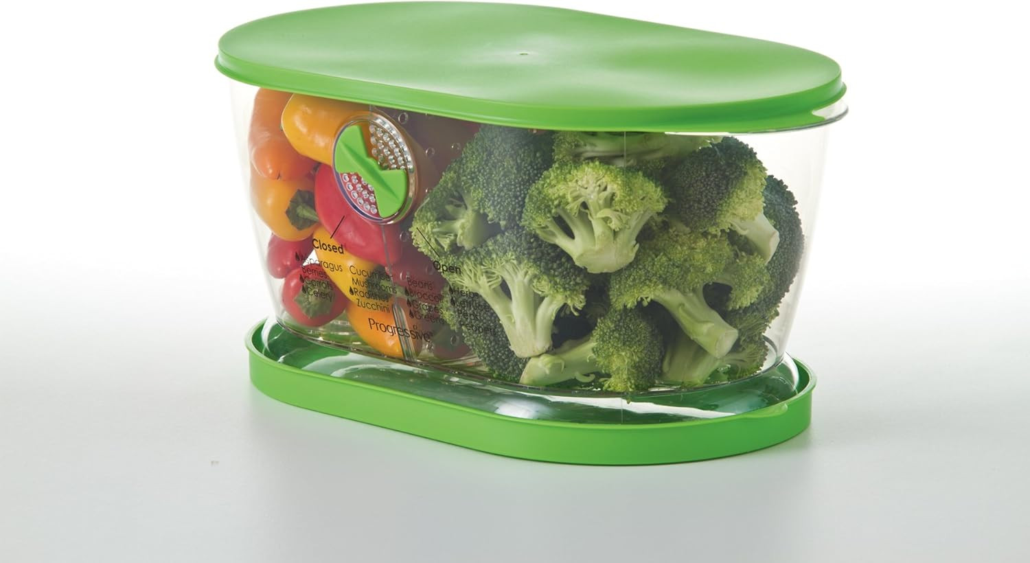 Prep Solutions by Lettuce Keeper Produce Storage Container, 4.7 Quarts, Green (