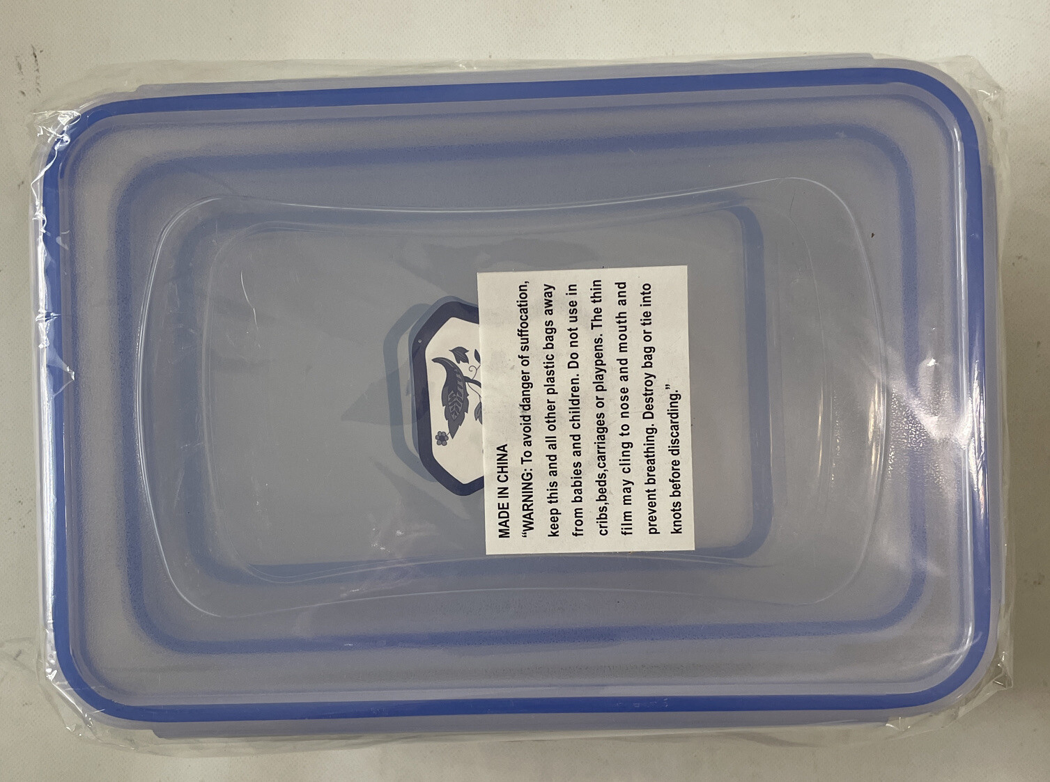 3 Pieces Plastic Food Storage Set Dishwasher Safe