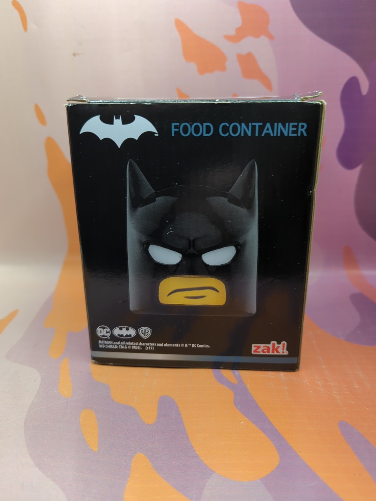 Zak! DC Comics Lunch Box Batman 10.5oz Food/Snack Container