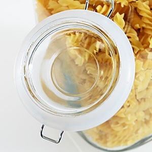 106oz Square Glass Jars with Airtight Lid, Large Mason Jars, Wide Mouth Storage