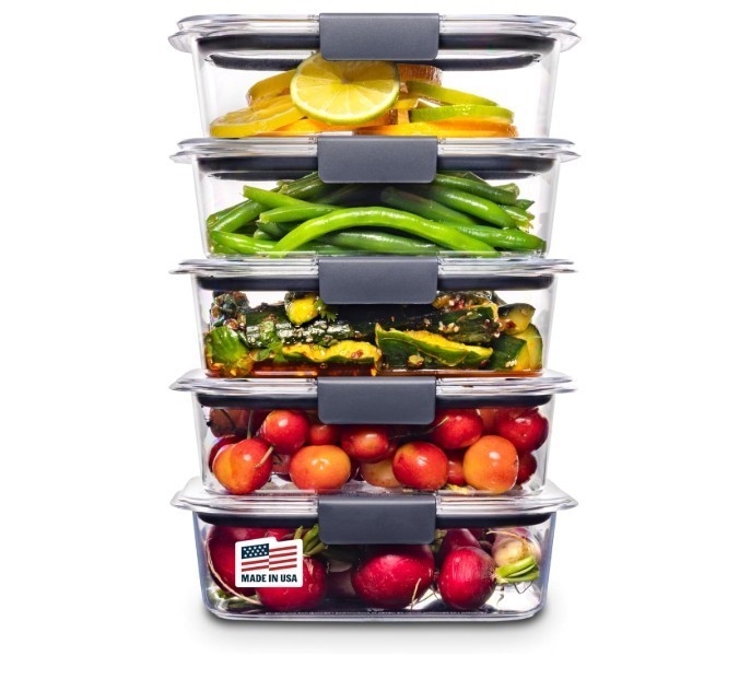 ZoneStark Food Storage Containers Airtight BPA-Free 3.2 Cup Set of 5